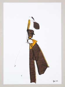 En disgrâce | 29.7*42 cm