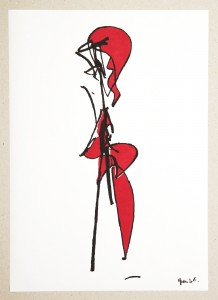 Rouge à lèvres  | 21*29.7 cm